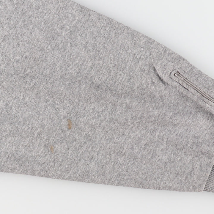 Vintage 90s-00'S Adidas back logo track jacket, men's size XL polyester gray type Vintage Second Hand