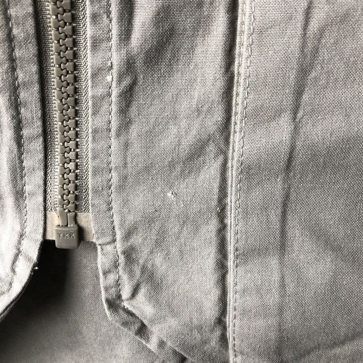 Vintage 90'S LLBean padded safari vest, size M, women's cotton Khaki type Vintage Second Hand
