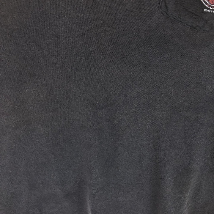 Harley-Davidson Back Print Long T-Shirt Long T Men's XL /eaa497503