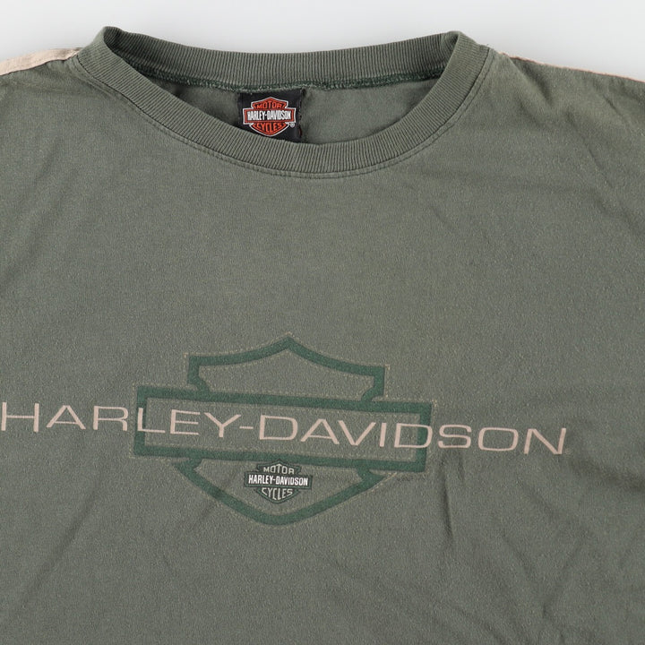 00'S Harley-Davidson Long Sleeve T-Shirt Made in USA Men's XL /eaa497518