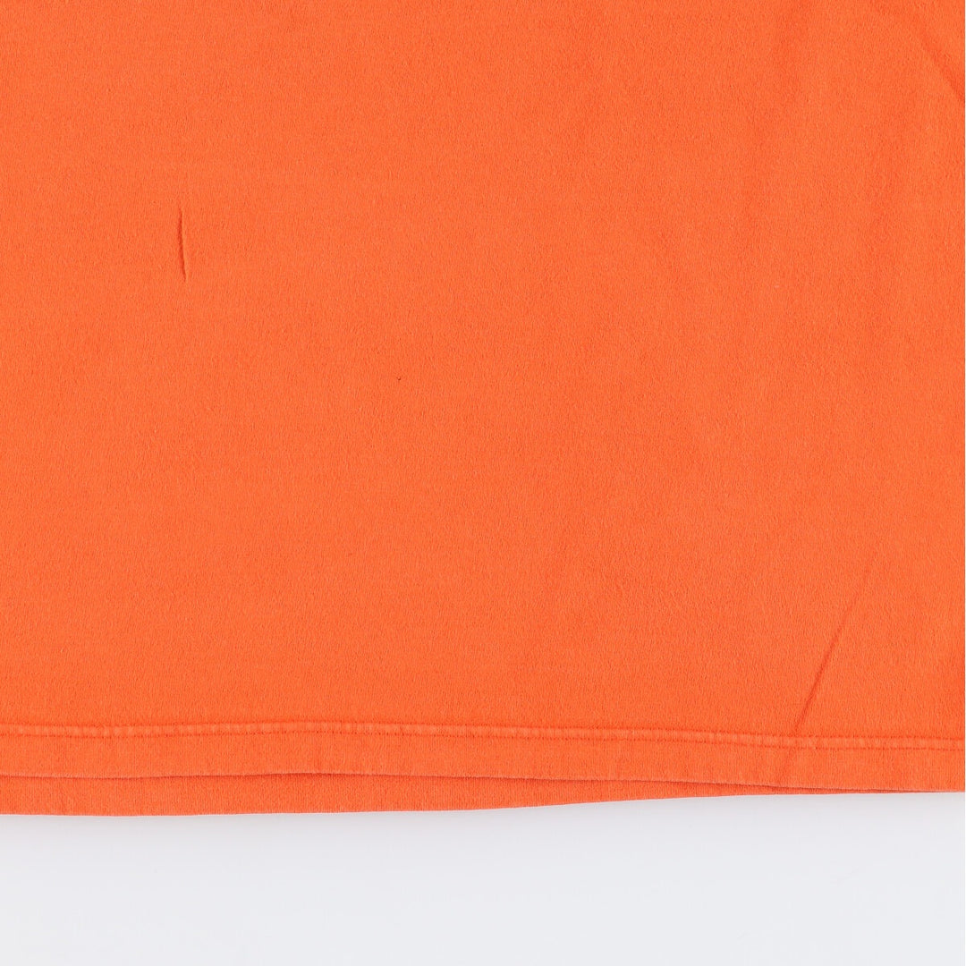 00'S Harley-Davidson Long Sleeve T-Shirt Made in USA Men's XL cotton orange type Vintage Second Hand