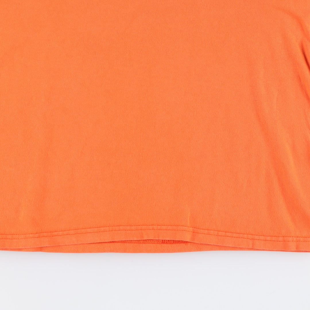 00'S Harley-Davidson Long Sleeve T-Shirt, Men's XXL cotton orange type Vintage Second Hand