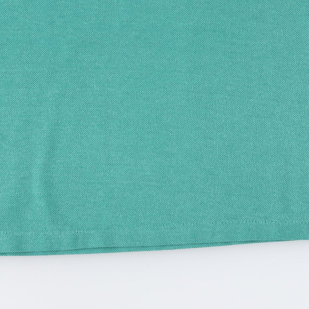 Vintage 80s-90'S Lacoste high-neck long-sleeved T-shirt, Made in France, Men's Size L cotton green type Vintage Second Hand