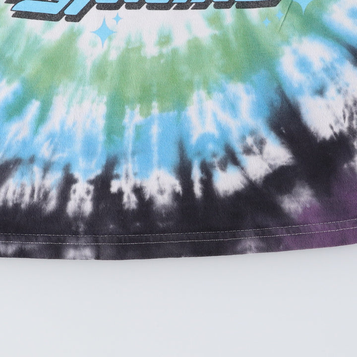 HYPLAND Yu Yu Hakusho Tie-Dye Pattern Long T-Shirt, Men's Size L unclear white type Vintage Second Hand