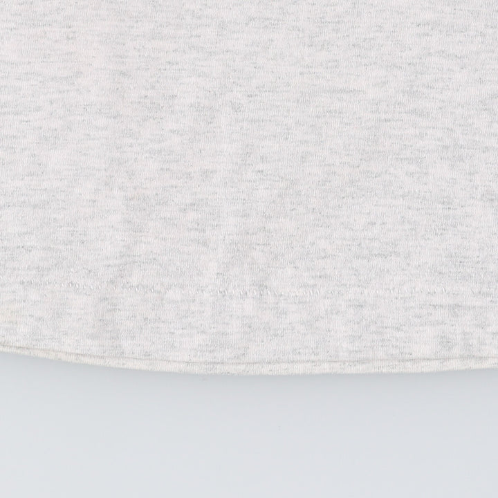 90'S Fruit of the Loom Long Sleeve T-Shirt, Made in USA, Men's Size L, Vintage cotton gray type Vintage Second Hand