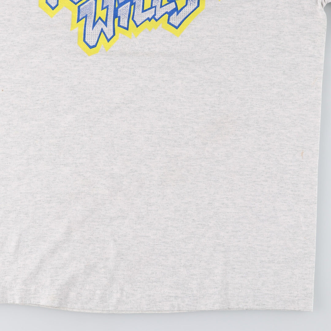 90'S Fruit of the Loom Long Sleeve T-Shirt, Made in USA, Men's Size L, Vintage cotton gray type Vintage Second Hand