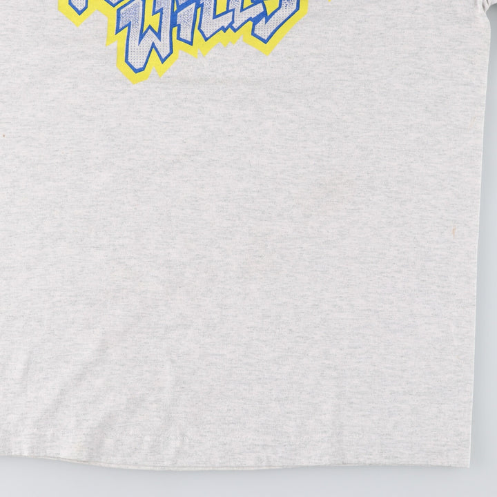 90'S Fruit of the Loom Long Sleeve T-Shirt, Made in USA, Men's Size L, Vintage cotton gray type Vintage Second Hand