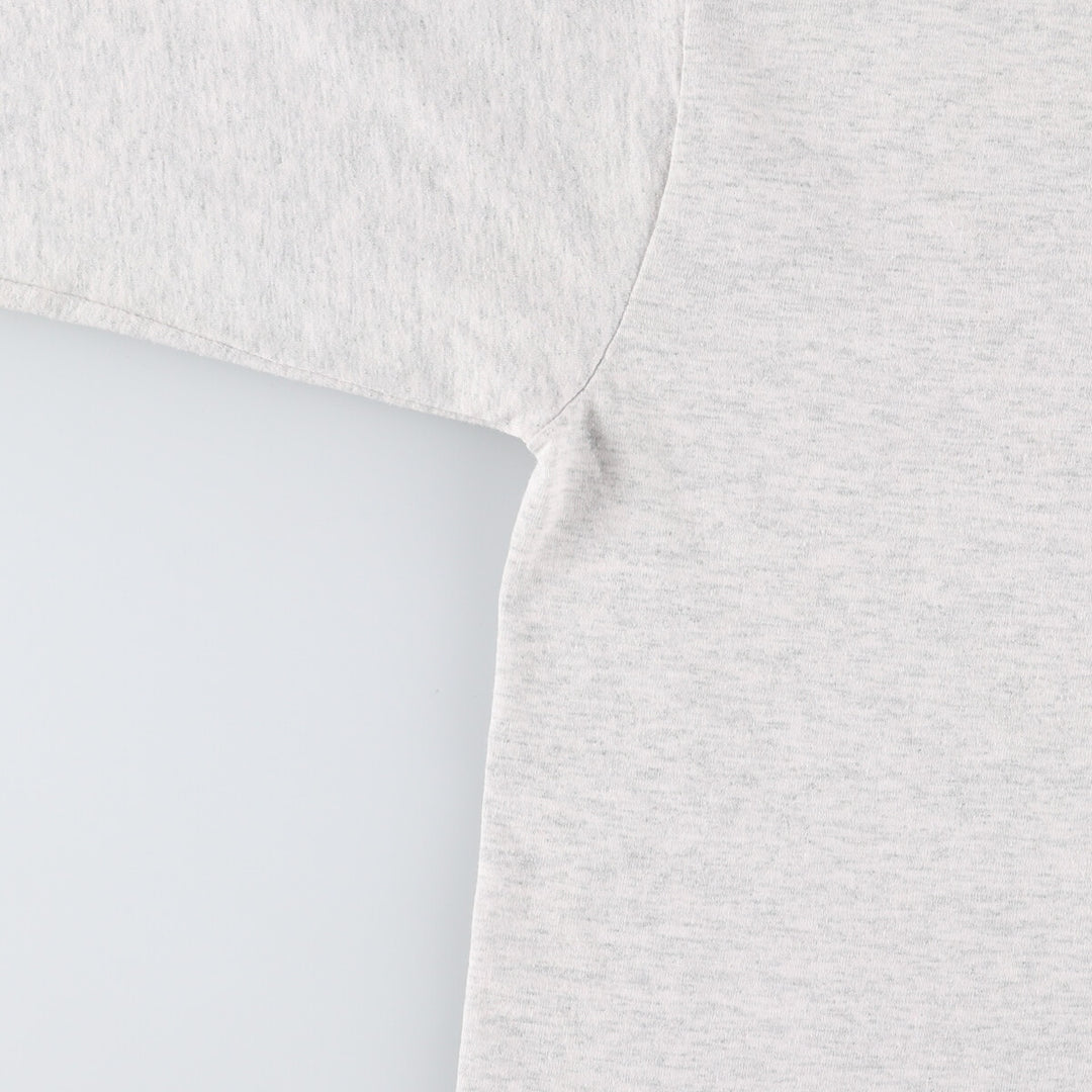 90'S Fruit of the Loom Long Sleeve T-Shirt, Made in USA, Men's Size L, Vintage cotton gray type Vintage Second Hand