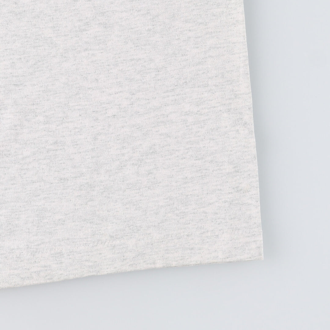 90'S Fruit of the Loom Long Sleeve T-Shirt, Made in USA, Men's Size L, Vintage cotton gray type Vintage Second Hand