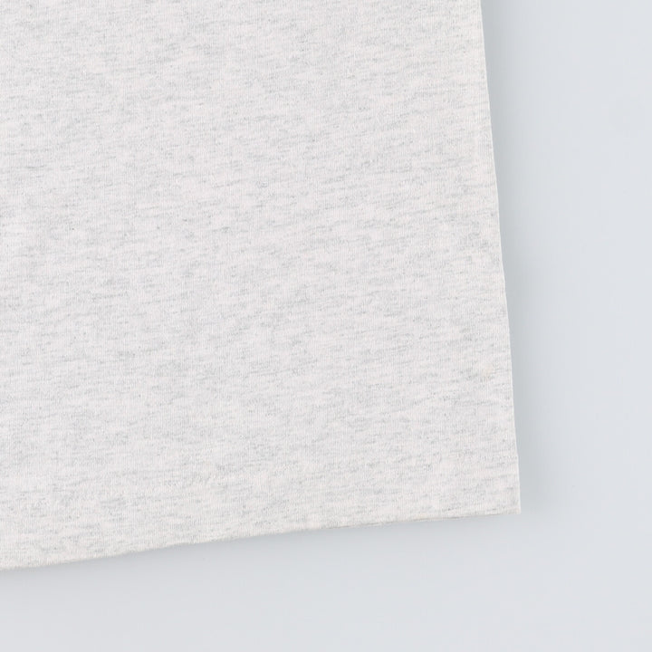 90'S Fruit of the Loom Long Sleeve T-Shirt, Made in USA, Men's Size L, Vintage cotton gray type Vintage Second Hand