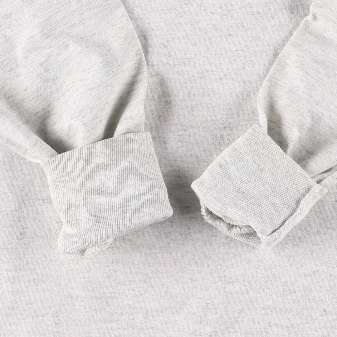 90'S Fruit of the Loom Long Sleeve T-Shirt, Made in USA, Men's Size L, Vintage cotton gray type Vintage Second Hand