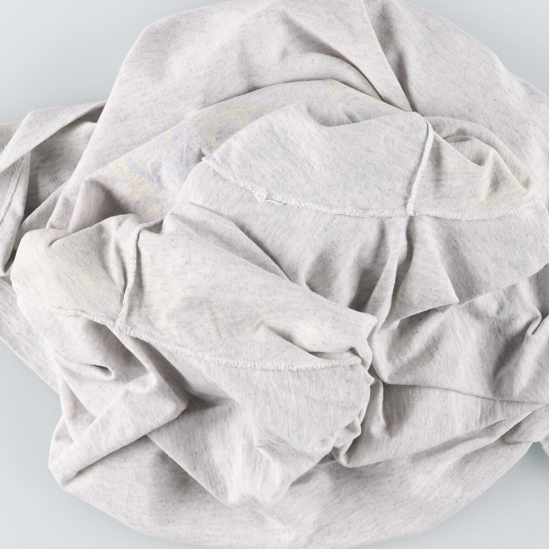 90'S Fruit of the Loom Long Sleeve T-Shirt, Made in USA, Men's Size L, Vintage cotton gray type Vintage Second Hand