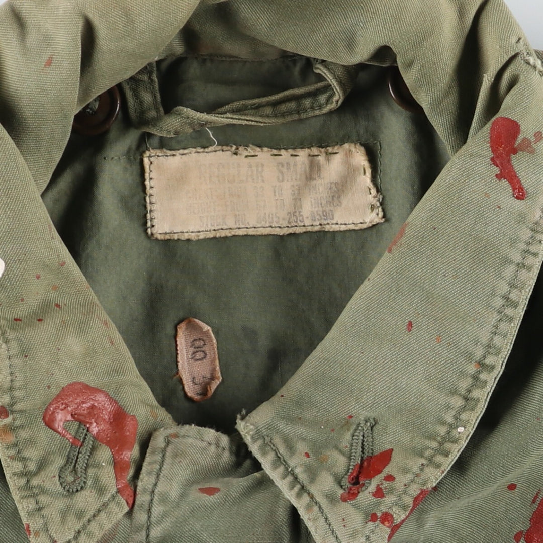 Special price for 60s~70'S genuine US military M-65 2nd paint military field jacket made in USA REGULAR SMALL equivalent to men's S /eaa497701