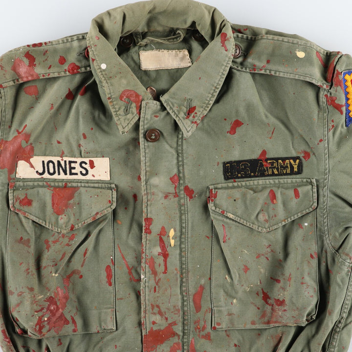 Special price for 60s~70'S genuine US military M-65 2nd paint military field jacket made in USA REGULAR SMALL equivalent to men's S /eaa497701