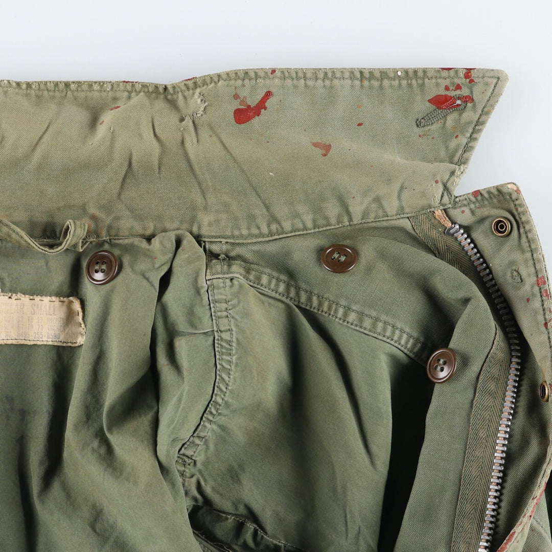 Special price for 60s~70'S genuine US military M-65 2nd paint military field jacket made in USA REGULAR SMALL equivalent to men's S /eaa497701