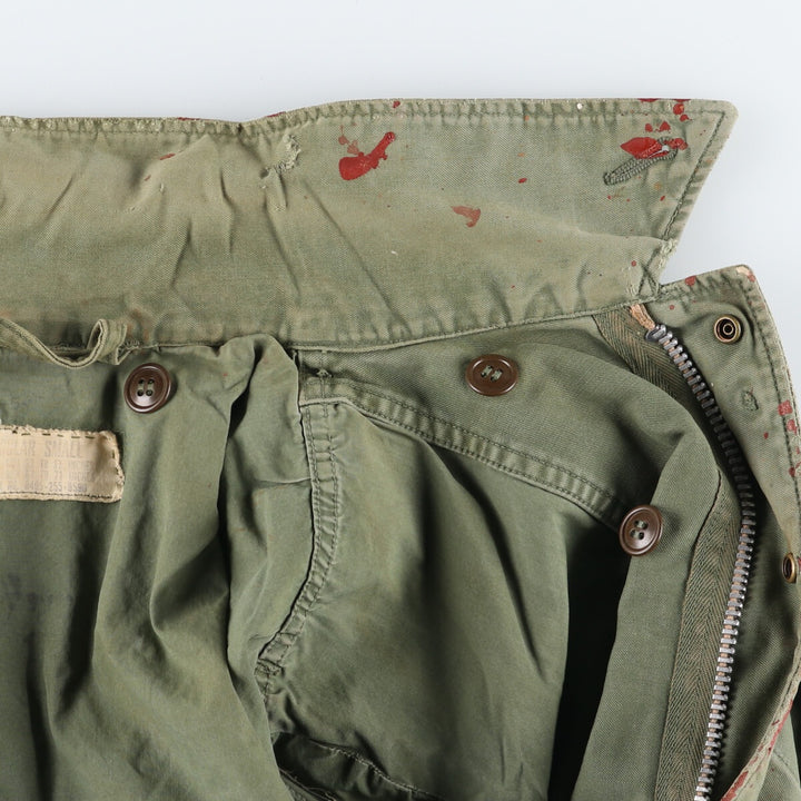 Special price for 60s~70'S genuine US military M-65 2nd paint military field jacket made in USA REGULAR SMALL equivalent to men's S /eaa497701
