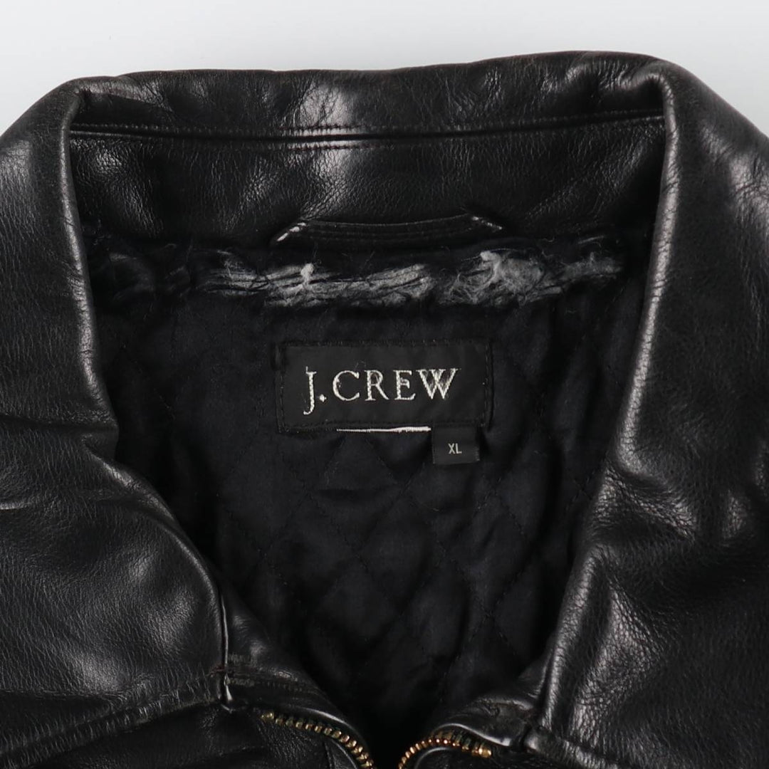 J.Crew Leather Blouson Type Men's XL Size / eaa497723