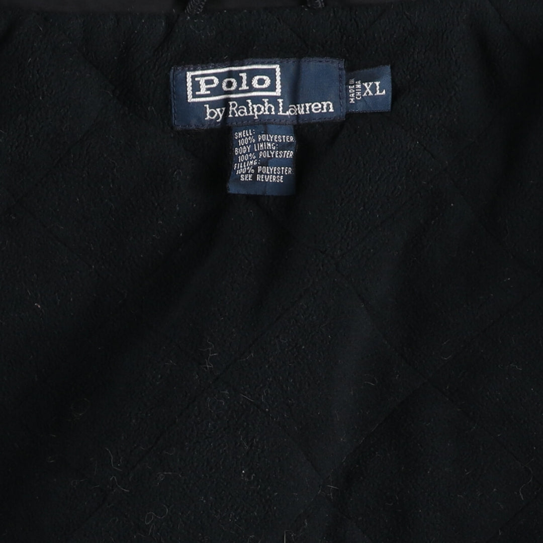 Ralph Lauren POLO by Ralph Lauren padded jacket puffer jacket men's XL size polyester black type Vintage Second Hand