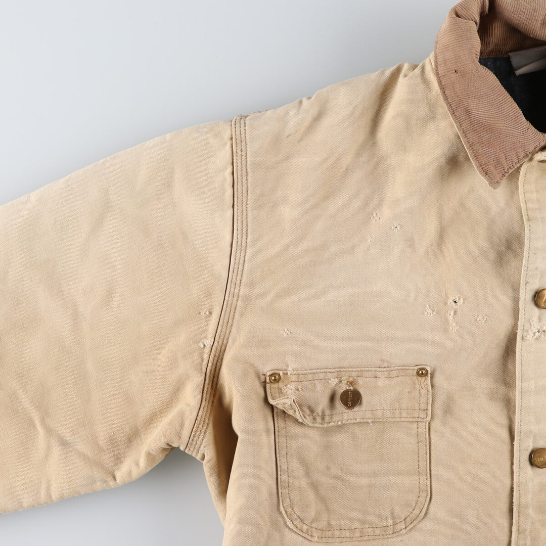 Carhartt Michigan Chore Coat Duck Coverall Men's L size / eaa497783