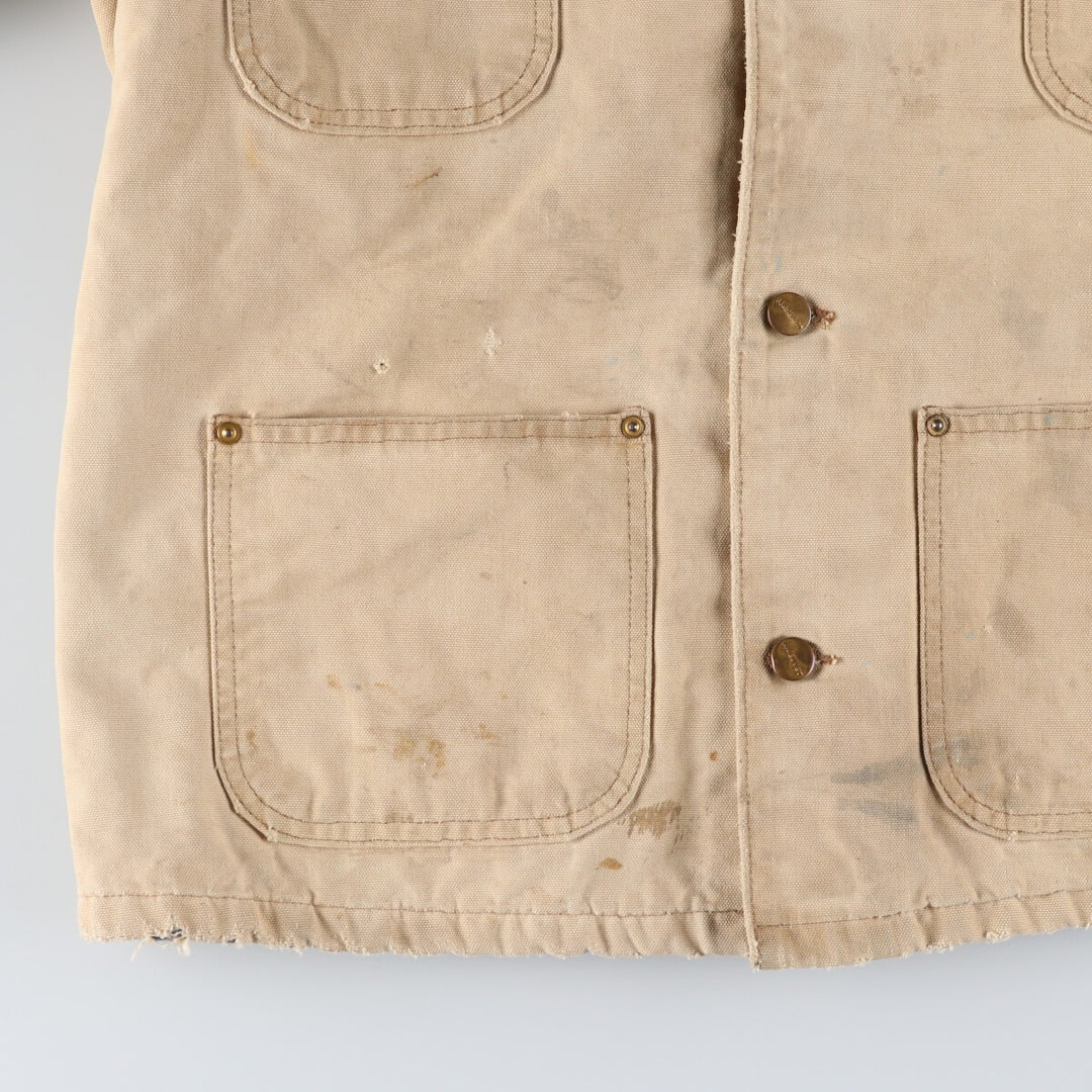 Carhartt Michigan Chore Coat Duck Coverall Men's L size / eaa497783