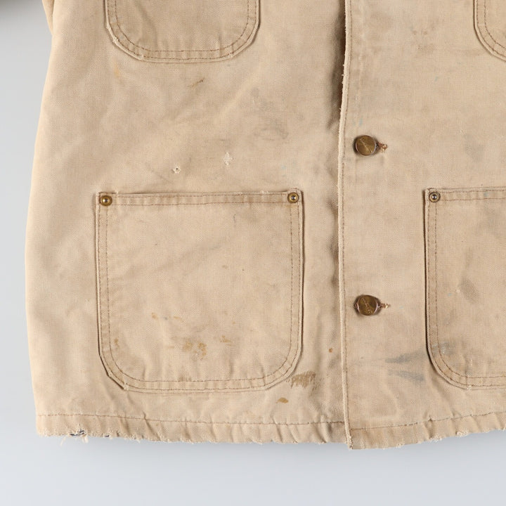 Carhartt Michigan Chore Coat Duck Coverall Men's L size / eaa497783