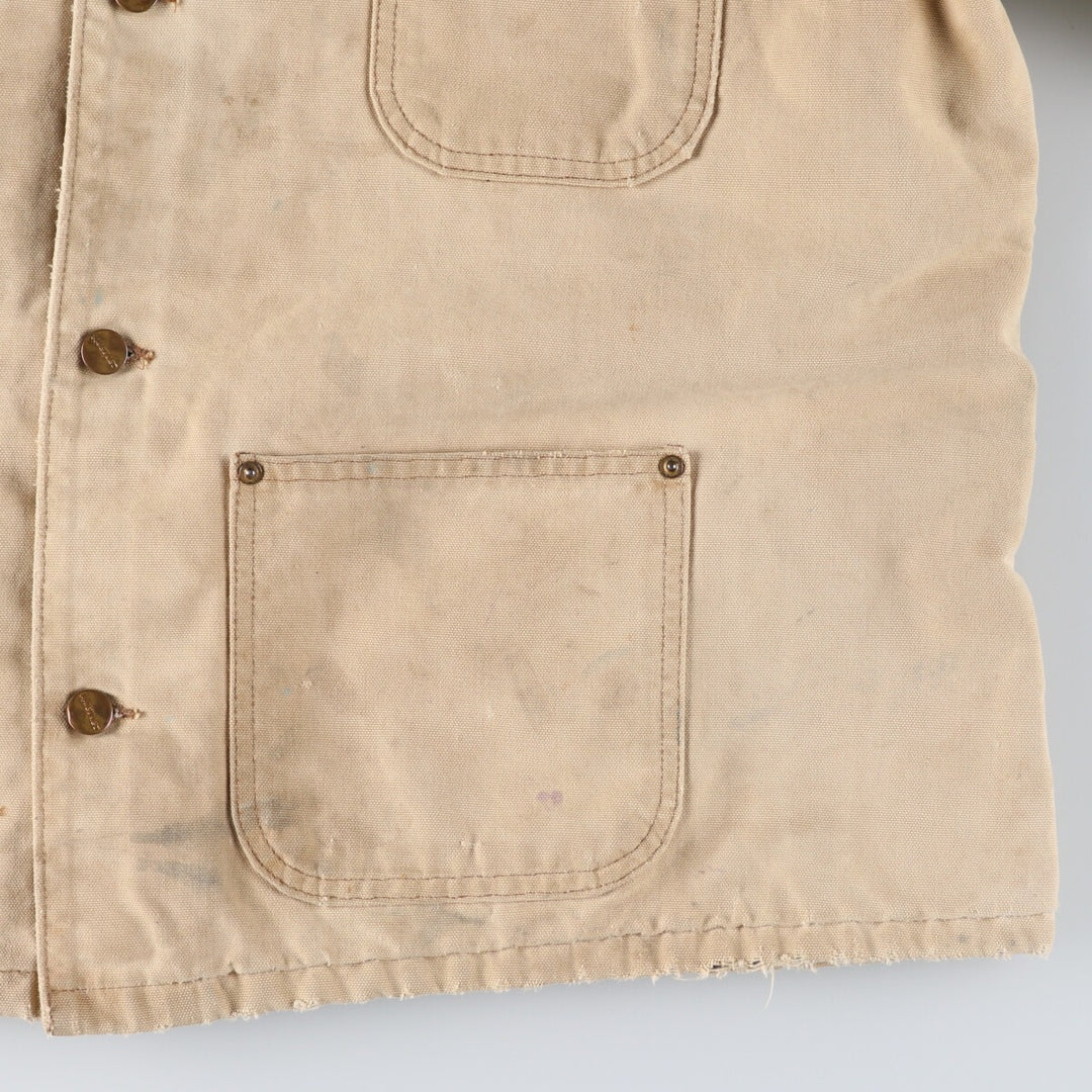 Carhartt Michigan Chore Coat Duck Coverall Men's L size / eaa497783