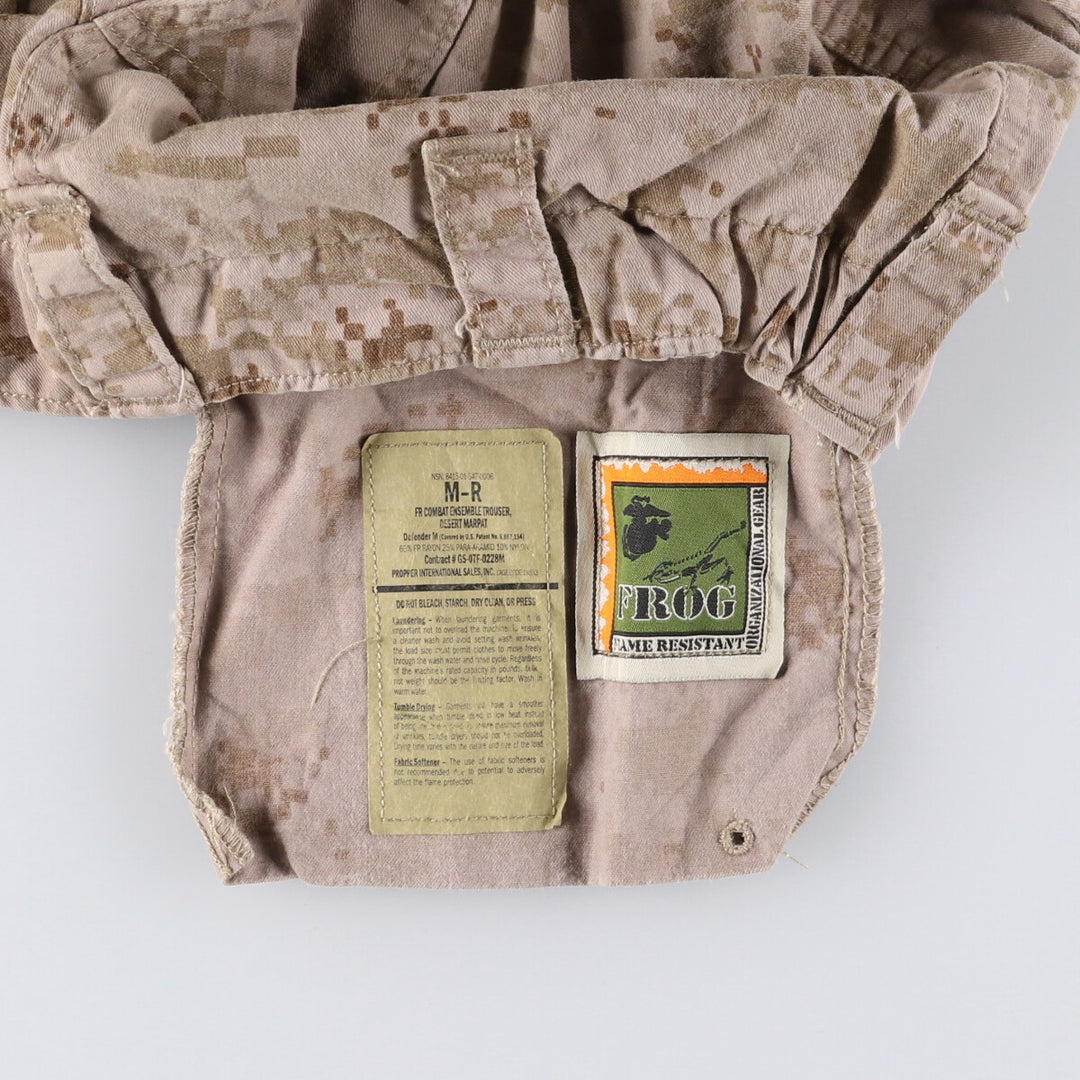 00'S US military genuine Desert Marpat Camo Camouflage Pattern Military Cargo Pants Combat Pants Made in USA MR Men's W32 equivalent /eaa497811