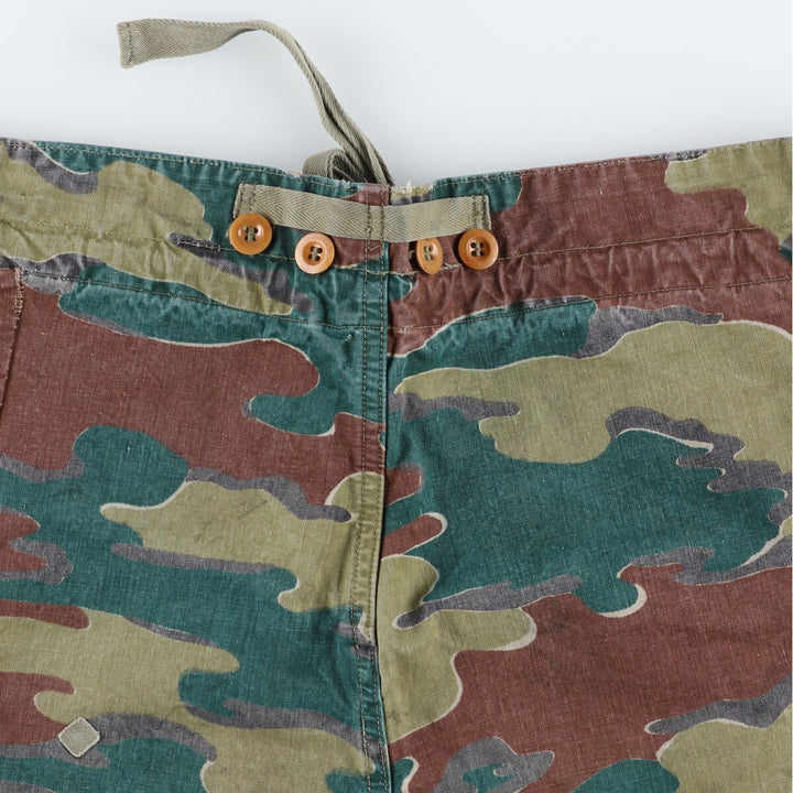 Genuine Belgian military M-58 camouflage pattern double knee jigsaw camo military pants for men size W36 / eaa497816