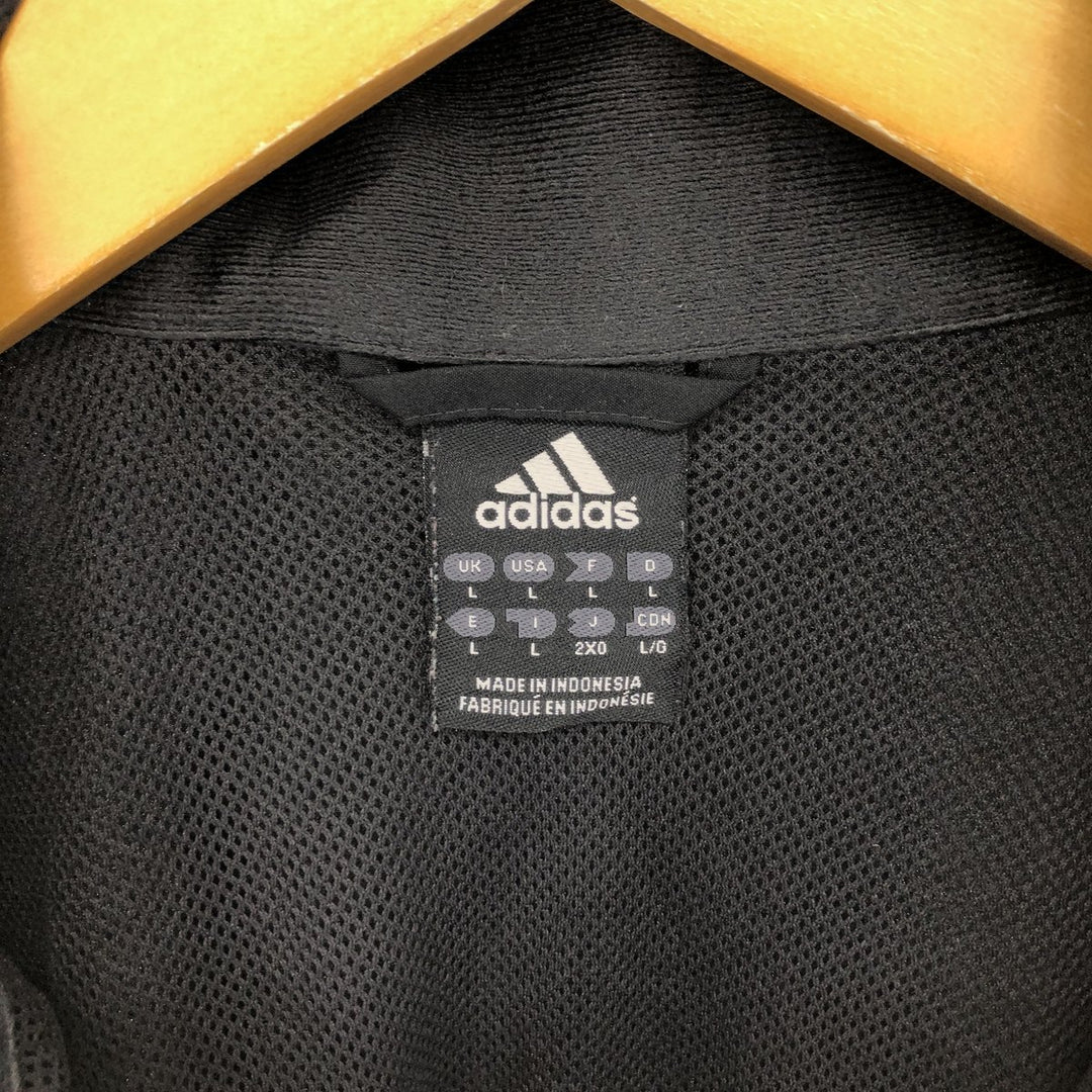 00'S Adidas Half Zip Warm Up Pullover Men's L size / eaa497909