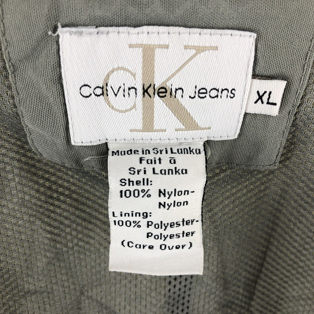 90s~00'S Calvin Klein JEANS Nylon Jacket Men's XL /eaa497926