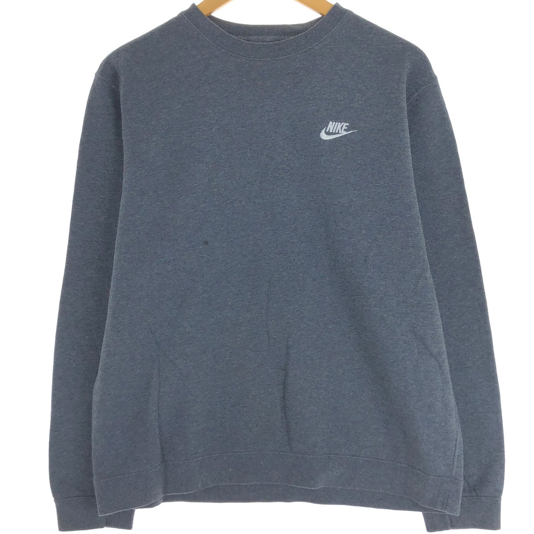 Nike NIKE One Point Logo Sweatshirt Trainer Men's L size / eaa497957