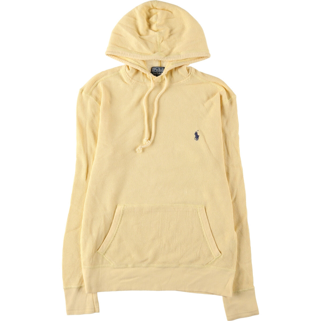 Ralph Lauren POLO by Ralph Lauren Hooded Thermal Long T-Shirt Waffle Men's M size / eaa497976