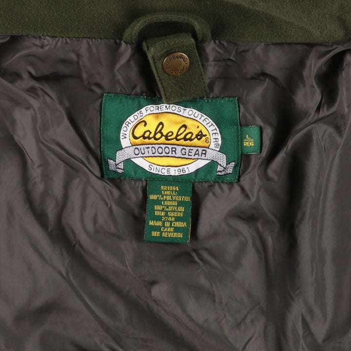 90s~00'S Cabelas Hooded Velour Hunting Jacket Men's L size /eaa497991