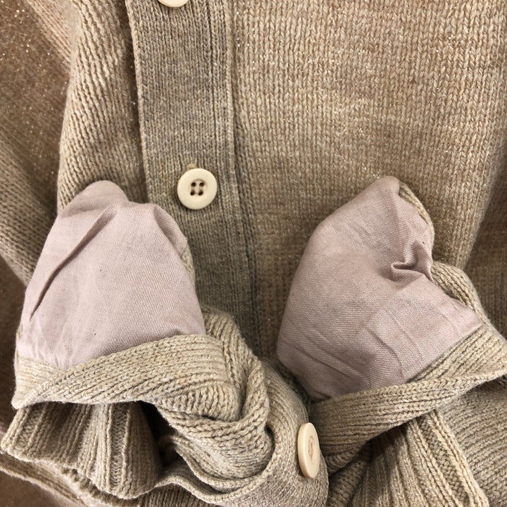 90'S ROBERT BRUCE Wool Knit Cardigan Made in USA Men's L Size Vintage /eaa498036