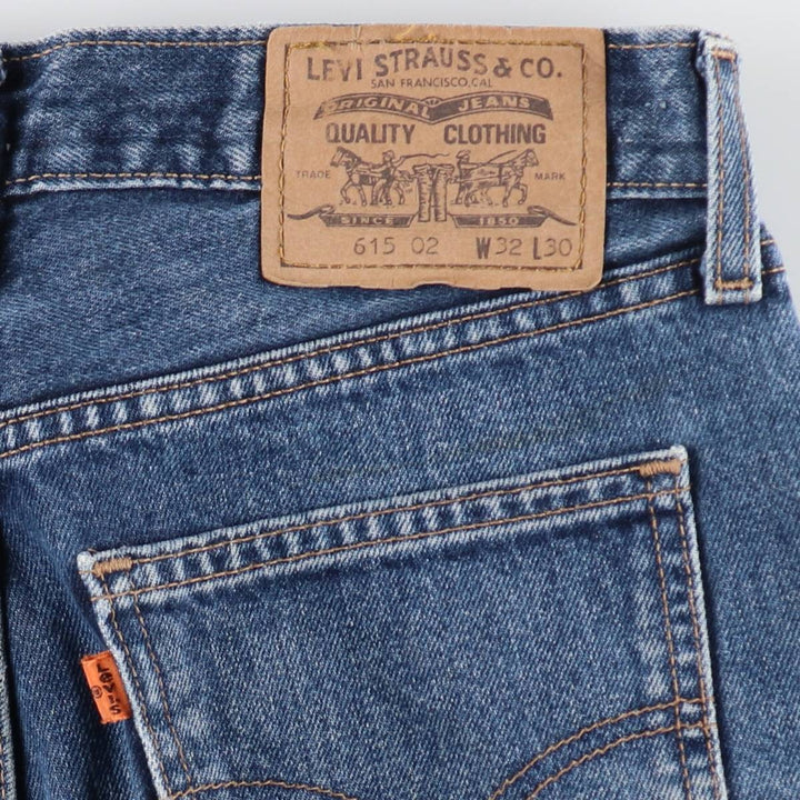 90'S Levi's 615-0219 Euro Model Orange Tab Tapered Denim Pants Men's W31 Vintage / eaa498100