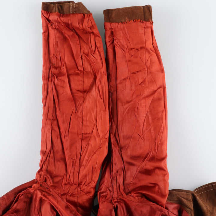 Sears suede leather half coat, women's size M, vintage Genuine Leather Cowhide Suede Leather brown type Vintage Second Hand