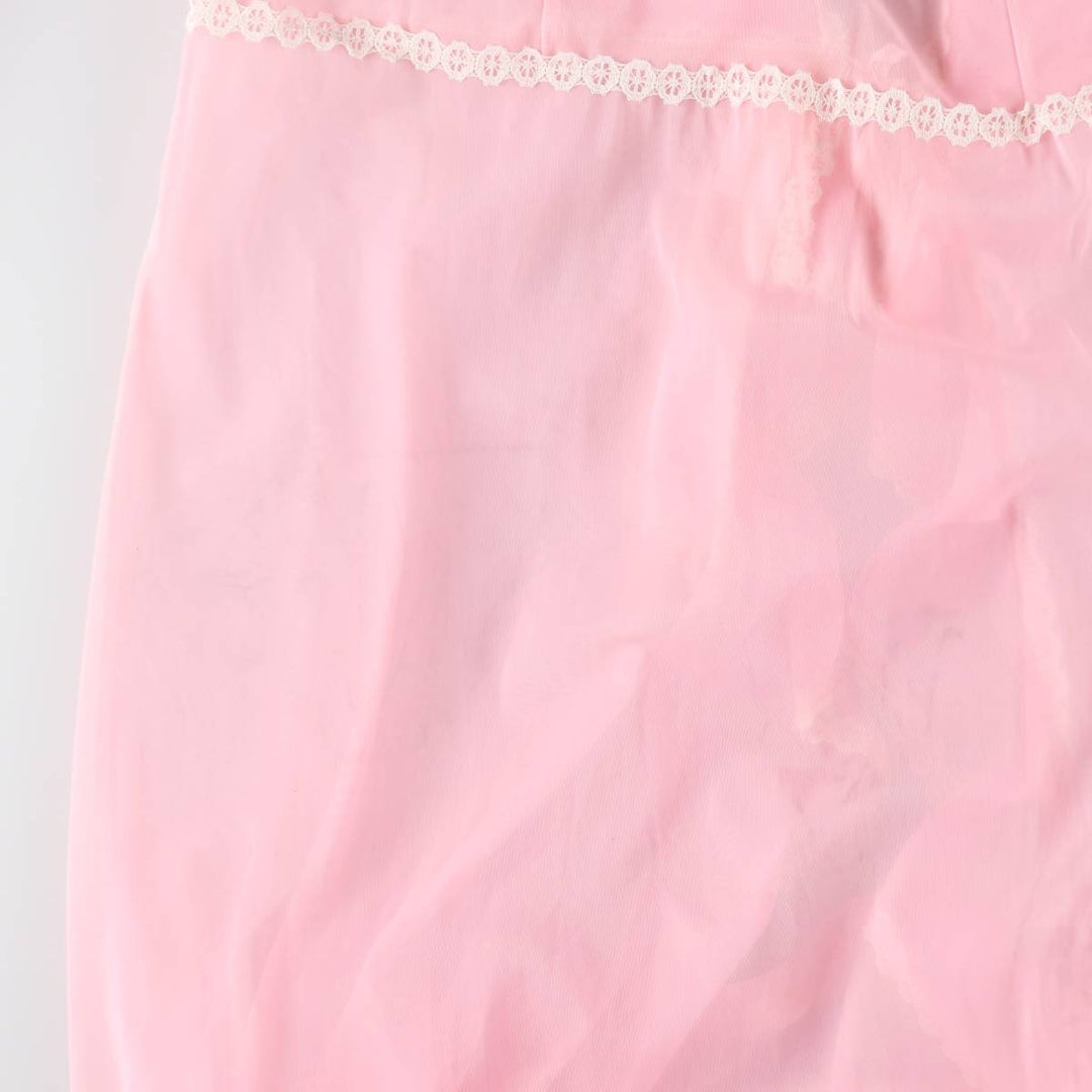 Maxi length see-through ruffle lingerie gown, women's size L / eaa498160