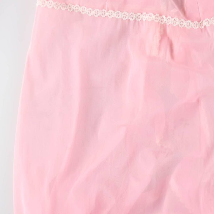 Maxi length see-through ruffle lingerie gown, women's size L / eaa498160