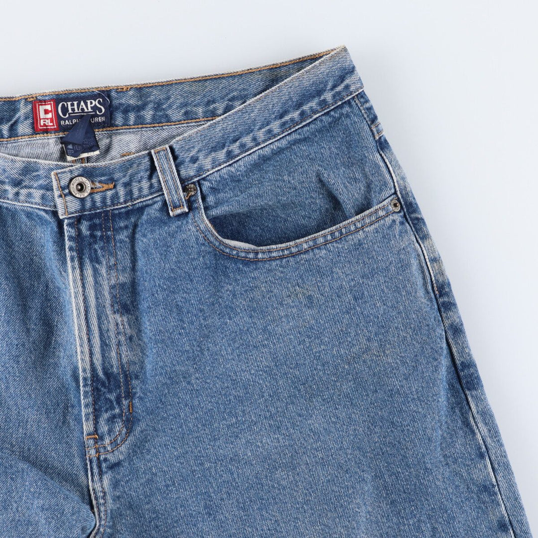 90'S Ralph Lauren CHAPS Straight Denim Pants Men's W35 Vintage / eaa498225