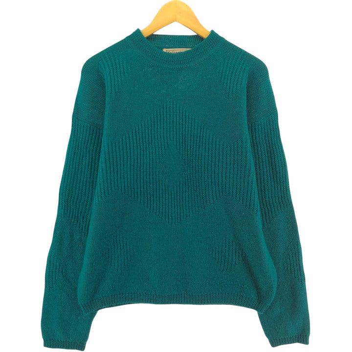 Yves Saint Laurent Ribbed High Neck Wool Knit Sweater Men's M Size Vintage / eaa498232