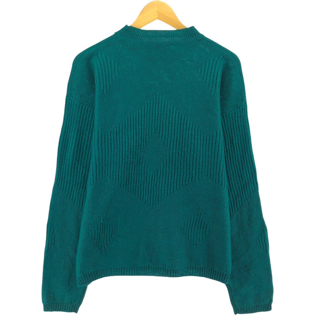 Yves Saint Laurent Ribbed High Neck Wool Knit Sweater Men's M Size Vintage / eaa498232