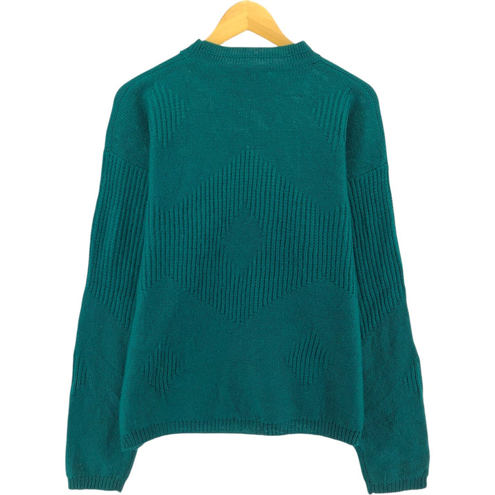 Yves Saint Laurent Ribbed High Neck Wool Knit Sweater Men's M Size Vintage / eaa498232