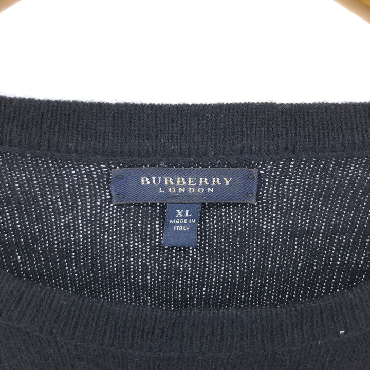 Burberry's LONDON Lambswool Knit Sweater Made in Italy Men's XL /eaa498235
