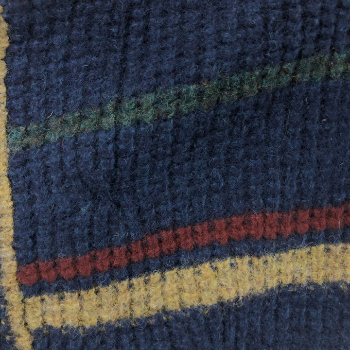 NEW CLASSICS Multi-border wool knit sweater Men's size L /eaa498249