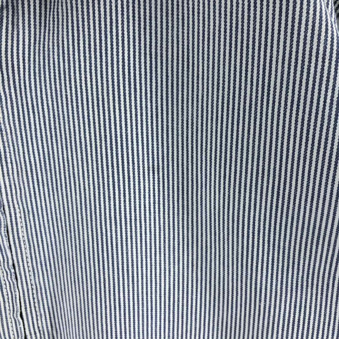 DIESEL WORK WEAR Hickory Stripe Reversible Denim Work Jacket Made in Italy Men's XL /eaa498325