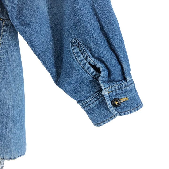 DIESEL WORK WEAR Hickory Stripe Reversible Denim Work Jacket Made in Italy Men's XL /eaa498325