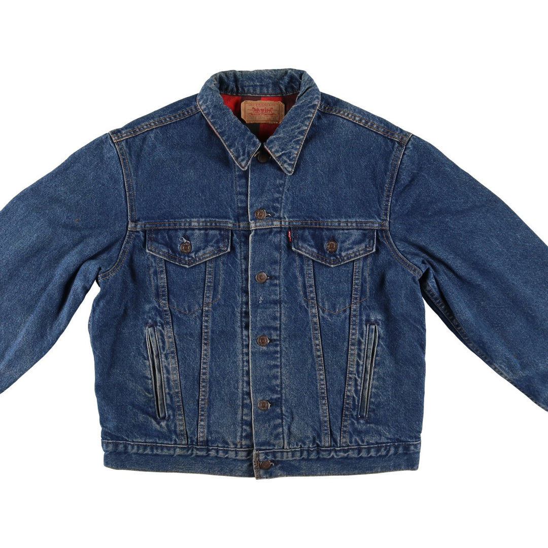 80'S Levi's 70411-0816 denim jacket, denim jacket, made in USA, men's size L, vintage /eaa498345