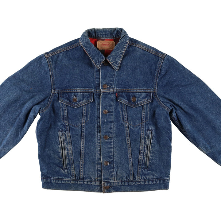 80'S Levi's 70411-0816 denim jacket, denim jacket, made in USA, men's size L, vintage /eaa498345