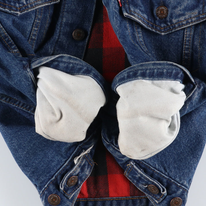 80'S Levi's 70411-0816 denim jacket, denim jacket, made in USA, men's size L, vintage /eaa498345