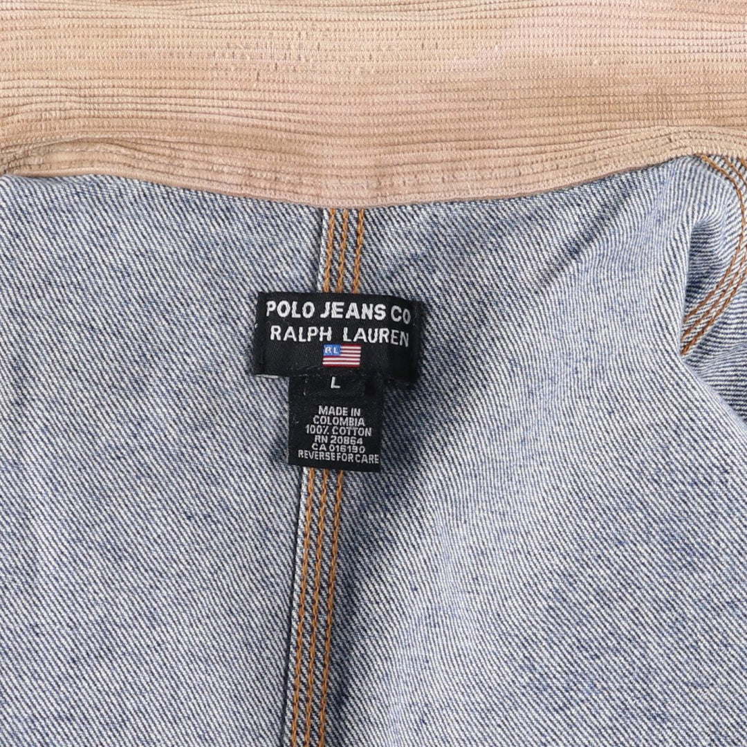 Ralph Lauren POLO JEANS COMPANY denim jacket G-jacket Men's L size / eaa498372